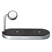 Supporto di ricarica wireless - 3-in-1 - WCS-03 - Verbatim - 49557 - 23942495574 - DMwebShop