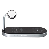 Supporto di ricarica wireless - 3-in-1 - WCS-03 - Verbatim - 49557 - 23942495574 - DMwebShop