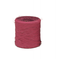 Nastro Raphia Vintage - bordeaux 65 - 200 mt - Bolis - 51781322065 - 8001565476387 - DMwebShop