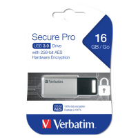 USB secure data pro drive - per PC e Mac - 16 Gb - Verbatim - 98664 - 023942986645 - DMwebShop
