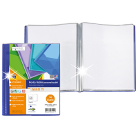 Portalistini Asso TI - personalizzabile - PP liscio - 15 x 21 cm - 50 buste - blu - Sei Rota - 57265007 - 8004972031545 - DMwebShop