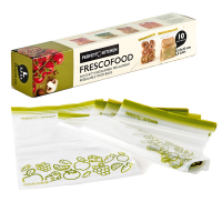 Buste per alimenti FrescoFood - large - 25,5 x 33 cm - conf. 10 pezzi - Perfetto