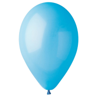 Palloncino - Ø 26 cm - lattice - celeste - conf. 25 pezzi - Big Party - 72009 - 8020834720099 - DMwebShop