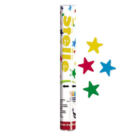 Sparacoriandoli Cannon - 8 mt - stelle assortite - Big Party - 50064 - 8020834500646 - DMwebShop