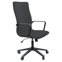 Poltrona direzionale Euterpe EPP - con braccioli inclusi - nero - Unisit - EPP/KN - DMwebShop