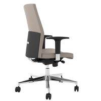Seduta operativa Europa EUP - con braccioli regolabili - marrone chiaro - Unisit - EUP/BR3D/OMC - DMwebShop