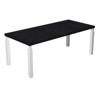 Scrivania direzionale Prestige Quadro - 180 x 90 cm - nero venato-bianco - Artexport - 901G/8/AM - DMwebShop