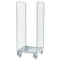 Roll container - 2 sponde laterali - con cinghia - 70 x 80 x 179 cm - Tecnotelai - C400 - 806258980282 - DMwebShop