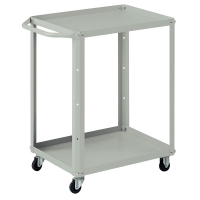 Carrello da lavoro - 2 vasche da 60 x 45 cm - 71 x 45 x 78 cm - grigio - Tecnotelai - C542 - 806258980312 - DMwebShop