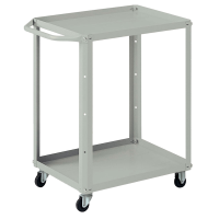 Carrello da lavoro - 2 vasche da 60 x 45 cm - 71 x 45 x 78 cm - grigio - Tecnotelai - C542 - 806258980312 - DMwebShop