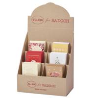 Biglietto natale con busta - fantasie assortite - Sadoch - expo 120 pezzi - Rex Sadoch - 21ESPO120N9 - 8004999012091 - DMwebShop