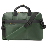 Borsa Office Bag Job slim - 43 x 33 x 10 cm - tessuto tecnico - verde - InTempo - 9216JBL24 - 8029221850760 - DMwebShop