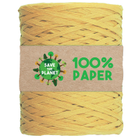 Nastro Rafia - 100 mt - carta - giallo 02 - Brizzolari - 02595802 - 8031653543202 - DMwebShop