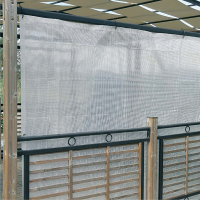 Telo occhiellato - per coperture - 2 x 3 mt - PE-rafia - bianco - Verdemax