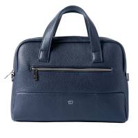 Borsa slim Gate Trended - con manici - 41 x 30 x 15 cm - ecopelle - blu - InTempo - 9216GAT32 - 8029221835583 - DMwebShop
