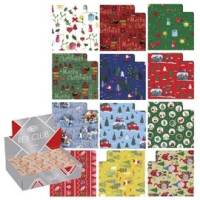 Carta regalo - raso - Country Natale - 70 x 100 cm - scatola 100 fogli - Rex Sadoch - R4406NAT - 8006715132229 - DMwebShop