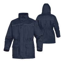 Parka Helsinki2 per freddo estremo - taglia M - poliestere - blu - Deltaplus - HELS2BMTM - 3295249234560 - DMwebShop