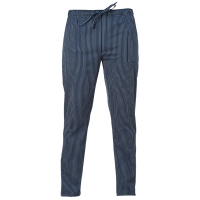 Pantalone da cuoco Enrico - taglia L - gessato blu - Giblor's - Q8PX0108-G48-L - 8058045585039 - DMwebShop