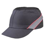 Caschetto anti-urto AIRCOLTAN - taglia unica - nero/rosso - Deltaplus - COLTAAINOSH - 3295249195175 - DMwebShop