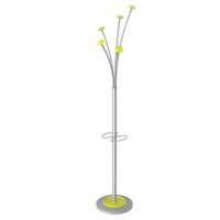 Appendiabiti - con portaombrelli - 5 posti - 187 cm - grigio-verde - Alba - PMFESTY2 V - 3129710013258 - DMwebShop