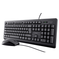 Set tastiera + Mouse a filo Primo - Trust - 23971 - 8713439239713 - DMwebShop