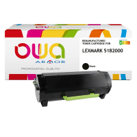 Toner compatibile - nero - per Lexmark 51B2000 - 2500 pagine - Armor - K18133OW - 3112539737580 - DMwebShop