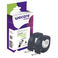 Nastro compatibile Plastica Dymo Letratag - 12 mm x 4 mt - Bianco - Armor - K80005W4 - 3112539804824 - DMwebShop