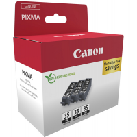 Confezione 3 Cartucce Ink PGI-35 - nero - 2970B017 - Canon - 1509B028 - 8714574679389 - DMwebShop