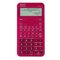 Calcolatrice scientifica - EL-W531TL - rosso - Sharp - ELW531TLBRD - 4974019967585 - DMwebShop