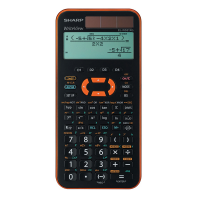 Calcolatrice scientifica - EL-W531XG - Arancione - Sharp - ELW531XGYR - 4974019029962 - DMwebShop