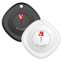 My Finder nero-bianco Bluetooth Tracker - Confezione Doppia - Verbatim - 32131 - 23942321316 - DMwebShop
