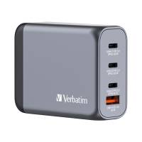 Adattatore da viaggio GNC-100 - 2x USB-C PD 1x USB-C PD 65W - 1x USB-A QC 30-100W - Verbatim - 32202 - 23942322023 - DMwebShop