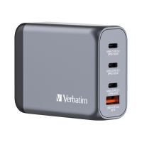 Adattatore da viaggio GNC-100 - 2x USB-C PD 1x USB-C PD 65W - 1x USB-A QC 30-100W - Verbatim - 32202 - 023942322023 - DMwebShop