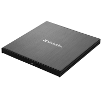 Masterizzatore CD-DVD slimline esterno con connessione USB-C - Verbatim - 43886 - 23942438861 - DMwebShop