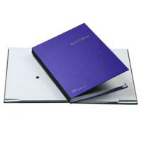Libro firma - 14 intercalari - 24 x 34 cm - blu - Fraschini - 614A-BLU - 8127032007042 - DMwebShop