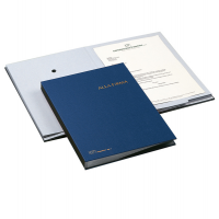Libro firma - 18 intercalari - 24 x 34 cm - blu - Fraschini - 618A-BLU - 8027033018040 - DMwebShop