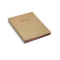 Libro firma Eco - 18 intercalari - 24 x 34 cm - avana - Fraschini - 618-ECO - 8027032018003 - DMwebShop