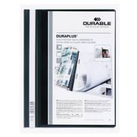 Cartellina ad aghi Duraplus - copertina personalizzabile - 21 x 29,7 cm - nero - conf. 25 pezzi - Durable - 2579-01 - 4005546267906 - DMwebShop