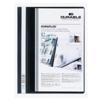 Cartellina ad aghi Duraplus - copertina personalizzabile - 21 x 29,7 cm - nero - Durable - 2579-01 - 4005546267906 - DMwebShop