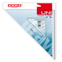 Squadra Uni - 45 gradi - 30 cm - Arda - 28730SS - 8003438287304 - DMwebShop