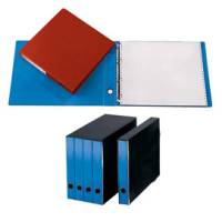 Portatabulati ad anelli senza custodia (singolo) dorso 5 cm - 31,5 x 42 cm - azzurro - conf. 2 pezzi - Cart. Garda - CG2141FEOXXAB06 - 37474A - DMwebShop