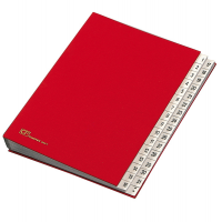 Classificatore numerico 1/31 - 643D - 24 x 34 cm - rosso - Fraschini - 643D-ROSSO - 8027032022017 - DMwebShop