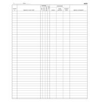 Registro arrivi-partenze - 31 x 24,5 cm - 46 pagine - conf. 2 pezzi - Edipro - E2839 - 8023328283902 - DMwebShop