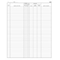 Registro arrivi-partenze - 31 x 24,5 cm - 46 pagine - conf. 2 pezzi - Edipro - E2839 - 8023328283902 - DMwebShop