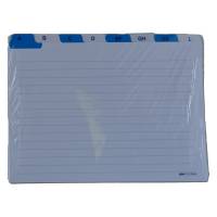 Schede - rubrica A-Z - 15 x 21 cm - orizzontale - bianco - Edipro - E3649 - CONFE3649PZ1% - DMwebShop