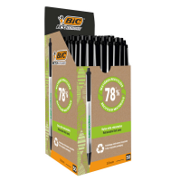 Penna a sfera a scatto ECOlutions - punta 1 mm - nero - conf. 50 pezzi - Bic - 8806871 - 3086123175884 - DMwebShop