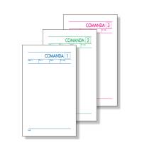 Blocco comande - 25 fogli 2 copie autoricalcanti - 10 x 17 cm - conf. 10 pezzi - BM - 0100070 - 8008234000706 - DMwebShop