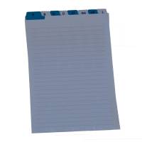 Schede - rubrica A-Z - 24 x 17 cm - verticale - bianco - Edipro - E3659 - CONF01E3659PZ10 - DMwebShop