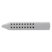Gomma a forma di matita Grip 2001 - 90 x 15 x 15 mm - grigia - conf. 10 pezzi - Faber Castell - 187100 - 4005401057666 - DMwebShop
