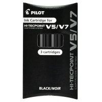 Refill Hi Tecpoint V5-V7 ricaricabile begreen - nero - conf. 3 pezzi - Pilot 040335